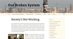 Desktop Screenshot of ourbrokensystem.com